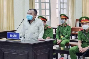 Đinh Văn Hải tại phiên tòa sơ thẩm