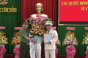 Lâm Đồng có tân Giám đốc và Phó Giám đốc công an tỉnh