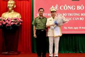 Thượng tá Nguyễn Quốc Toàn làm Phó Giám đốc Công an tỉnh Tây Ninh