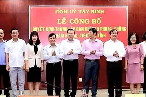 Bí thư Tỉnh ủy Tây Ninh làm Trưởng ban chỉ đạo phòng, chống tham nhũng, tiêu cực tỉnh 