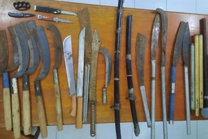 Công an Tây Ninh liên tiếp bắt các vụ tàng trữ vũ khí nóng