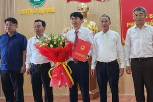 Phó Giám đốc Sở KH&ĐT Lâm Đồng làm Chủ tịch huyện Đạ Huoai 