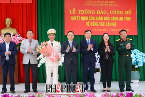 TP Đà Lạt và Bảo Lộc có trưởng công an mới