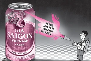 Đề nghị truy tố vụ xâm phạm nhãn hiệu bia Sài Gòn
