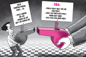 Đòi trưởng phòng CSGT bồi thường 50 triệu đồng 