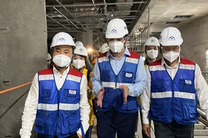 Năm 2023 sẽ vận hành tuyến metro số 1