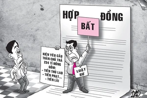 Gay cấn vụ luật sư kiện đòi thân chủ hơn 234 tỉ đồng