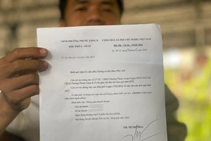 Dân bức xúc vì thông báo đóng tiền quỹ không rõ ràng 