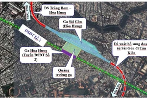 3 phương án về ga trung tâm hành khách TP.HCM