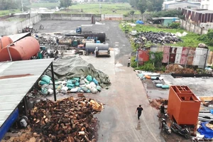 Cơ sở giặt sấy trong khu dân cư gây tiếng ồn, ô nhiễm