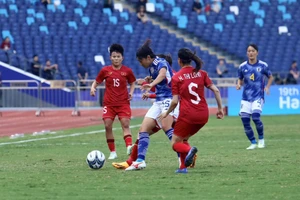 Nữ Nhật Bản đá thật, nữ Việt Nam thua nặng