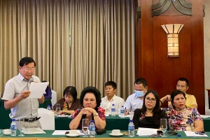 Các doanh nghiệp góp ý cho dự thảo đề án thu phí sử dụng công trình dịch vụ, tiện ích công cộng khu vực cửa khẩu cảng biển trên địa bàn TP.