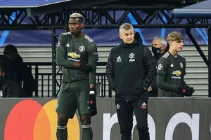 Pogba được tung vào sân khi MU đang bị dẫn 0-2. ẢNH: GETTY