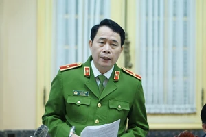 Thiếu tướng Lê Quốc Hùng, Thứ trưởng Bộ Công an. Ảnh: XĐ