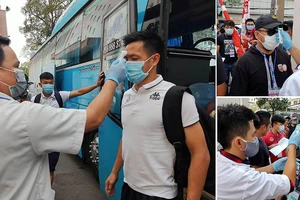 Năm 2020, bóng đá Việt Nam gửi đi thông điệp đến toàn thế giới về một đất nước đi đầu trong công tác phòng, chống dịch bệnh, bằng chứng là bóng vẫn lăn và người hâm mộ vẫn đến sân cổ vũ.