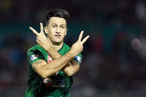 Từ đầu giải đến giờ, Sài Gòn FC có được 9 điểm nhờ ba bàn thắng của Merlo.