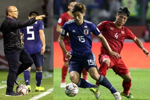 Thầy trò HLV Hajime Moriyasu từng hú hồn mới vượt qua được thầy trò ông Park ở tứ kết Asian Cup 2019.