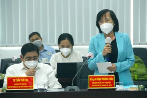 Bà Phạm Phương Thảo, nguyên Phó Bí thư Thành ủy, nguyên Chủ tịch HĐND TP.HCM, đề xuất nhiều cơ chế để TP.HCM xây dựng chính quyền đô thị, cải thiện môi trường đầu tư.