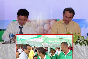 Bầu Hải nhận lứa Học viên HA Gia Lai từ bầu Đức và tiếp tục cùng thầy Giôm đào tạo.