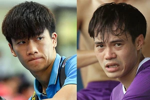 Hoàng Đức và Văn Toàn đang phải cách ly y tế vì dương tính.