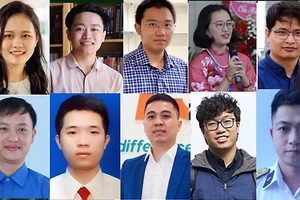 20 đề cử xuất sắc nhất cho giải thưởng Gương mặt trẻ Việt Nam tiêu biểu năm 2021.