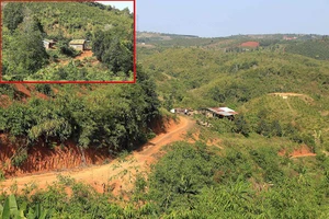 Phần đất đã cấp sai cho gia đình ông Nguyễn Thanh Sơn ở huyện Đắk Glong đã sang nhượng cho người khác.