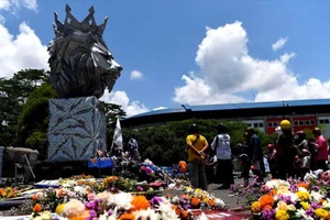 Tưởng niệm các nạn nhân trong thảm họa Kanjuruhan.