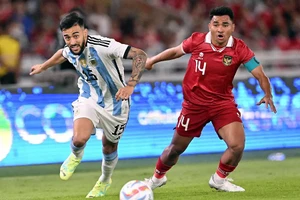 Indonesia đã có trận đấu đáng đồng tiền trước nhà vô địch thế giới.