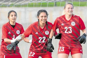 Các tuyển thủ Philippines với nhiều cầu thủ nhập tịch đặt mục tiêu cao ở World Cup.