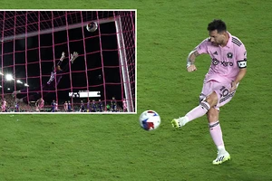 Messi sút phạt ấn định chiến thắng cho Inter Miami ở phút 90+3.