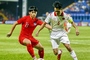 U-23 Singapore hy vọng gây bất ngờ trong bảng đấu của Việt Nam.