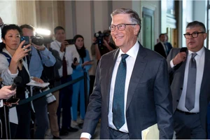 Người sáng lập Microsoft - tỉ phú Bill Gates đến trụ sở Quốc hội Mỹ tham dự “Diễn đàn chuyên sâu AI” ngày 13-9.