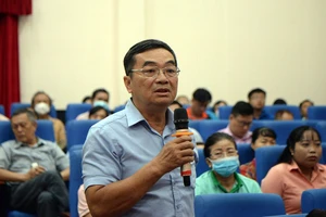 Cử tri Lê Minh Thắng nói mức giá bồi thường dự án vành đai 3 không sát giá thị trường.