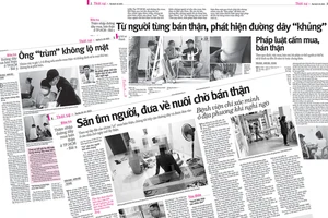 Các bài điều tra về đường dây mua bán thận ở TP.HCM do PV báo Pháp Luật TP.HCM thực hiện.