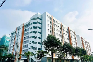 Dự án nhà ở xã hội Hồng Loan 5C tại TP Cần Thơ.