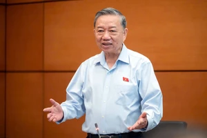 Tổng Bí thư Tô Lâm phát biểu tại phiên thảo luận tổ ngày 31-10.