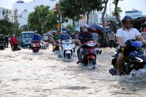 Nhiều dự án chống ngập sắp được triển khai ở TP.HCM.