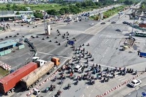 Nút giao An Phú, một trong những công trình luôn được lãnh đạo TP.HCM quan tâm và yêu cầu đẩy nhanh tiến độ.