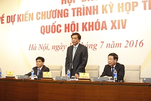 Tổng thư ký QH nói về trường hợp ông Trịnh Xuân Thanh và bà Nguyệt Hường