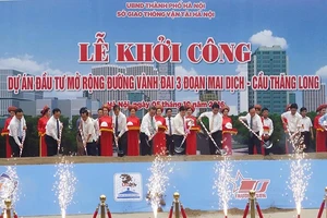 Hơn 3.000 tỉ mở rộng đường Mai Dịch - cầu Thăng Long