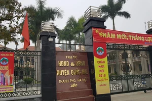 Hình sự đang tìm chủ tịch huyện Quốc Oai bị 'mất tích'