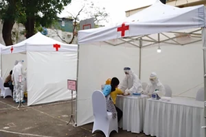 Hà Nội: Các trạm xét nghiệm nhanh COVID-19 được kích hoạt