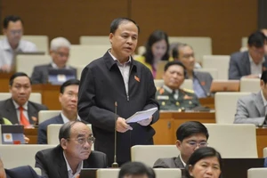 ĐBQH Nguyễn Bắc Việt. Ảnh: TP