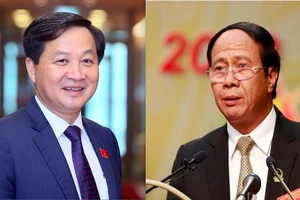 Ông Lê Minh Khái, Lê Văn Thành làm tân Phó Thủ tướng