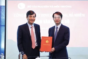 Ông Phạm Tân Tuyến được bổ nhiệm làm Chánh văn phòng Bộ TN&MT