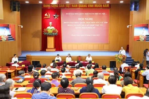 Hội nghị tiếp xúc cử tri quận Thanh Xuân