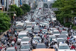 ùn tắc giao thông tại Hà Nội