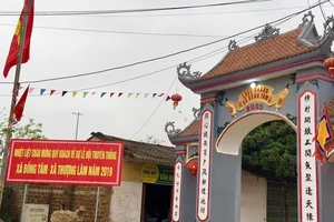 Thôn Hoành, xã Đồng Tâm, huyện Mỹ Đức