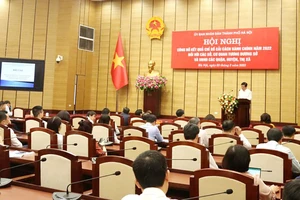 Hội nghị công bố kết quả CCHC năm 2022 của Hà Nội