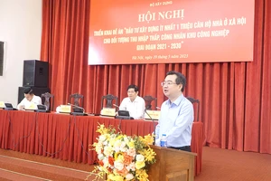 Bộ trưởng Xây dựng Nguyễn Thanh Nghị